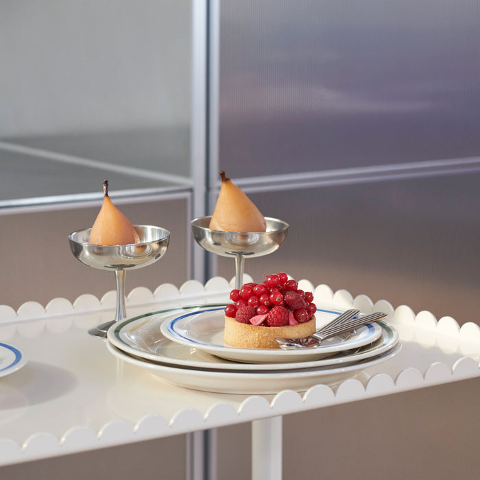 HAY Sobremesa Dinerborden Ø 24,5 cm - Set van 2 - Groen / Zand