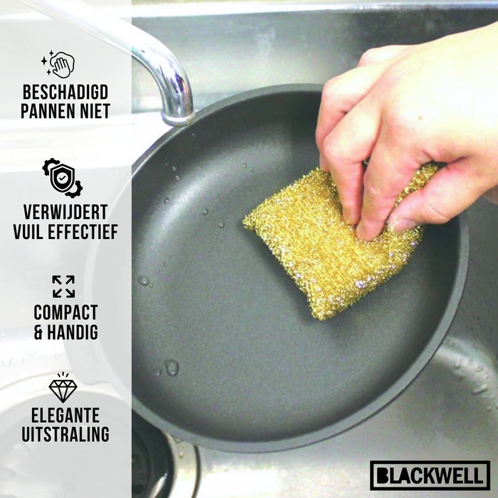 Blackwell Pannensponsje Goud