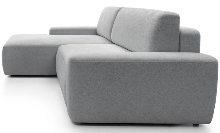 NADUVI Collection Hoekslaapbank Elis links met opbergvak chenille