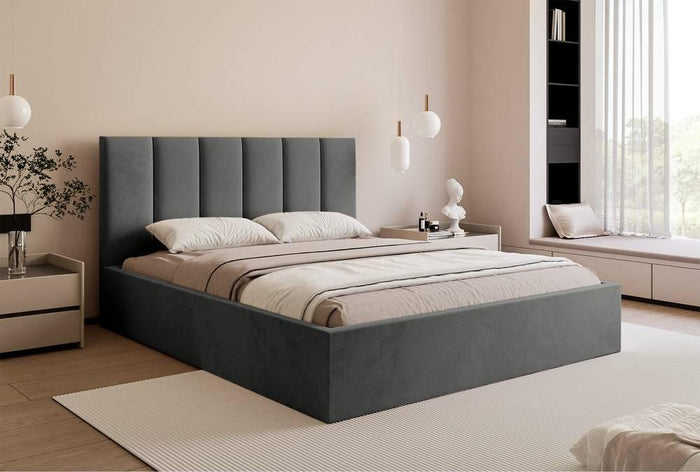 NADUVI Collection Bedframe Carolina met opbergvak velvet 180x200