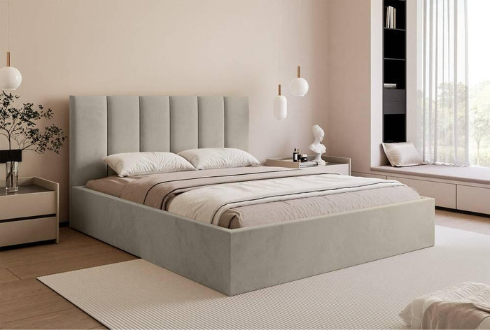 NADUVI Collection Bedframe Carolina met opbergvak velvet 180x200