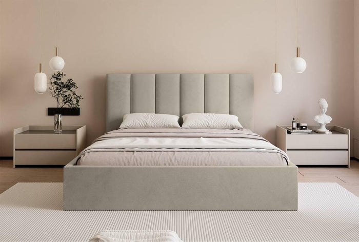 NADUVI Collection Bedframe Carolina met opbergvak velvet 180x200