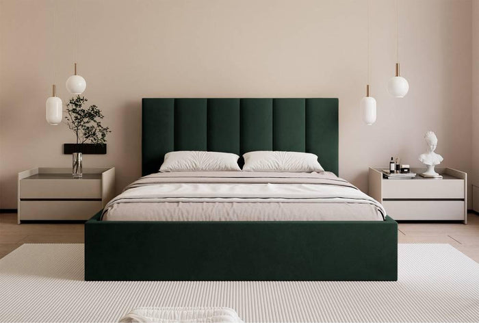 NADUVI Collection Bedframe Carolina met opbergvak velvet 160x200