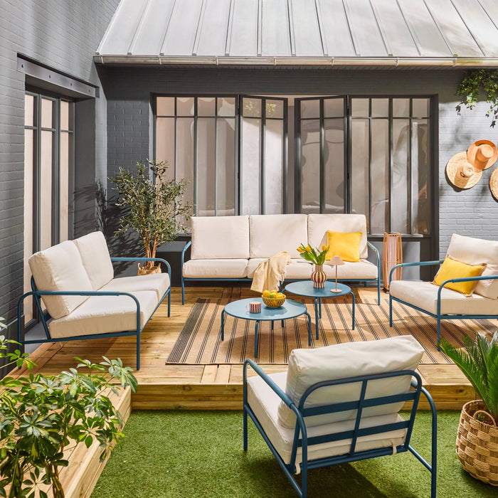 sweeek - Tuinset van staal, 7 personen