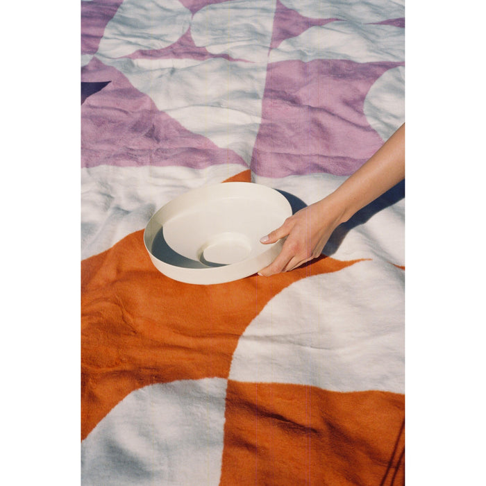 noo.ma TUL Katoenen deken - Terracotta