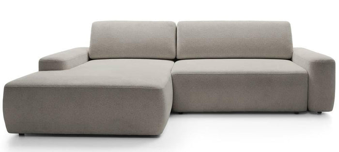 NADUVI Collection Hoekslaapbank Elis links met opbergvak chenille