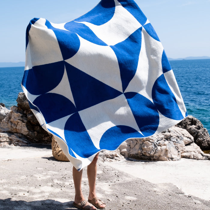 noo.ma TUL Katoenen deken - Blueberry Pie