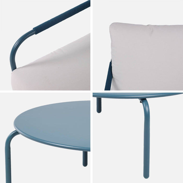 sweeek - Tuinset van staal, 4 personen