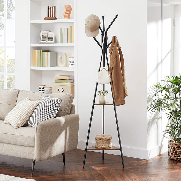 Calicosy - Kapstok op poten met 2 planken - H 179 cm