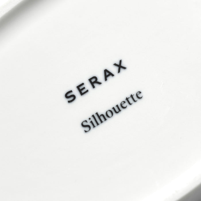 SERAX - Sergio Herman - Silhouette Diep Bord Ovaal - Wit - Set van 2