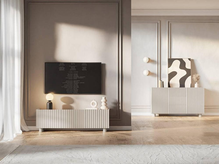 NADUVI Collection Ladekast Cassidy drie lades twee deurs