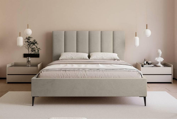 NADUVI Collection Bedframe Carolina met opbergvak velvet 160x200