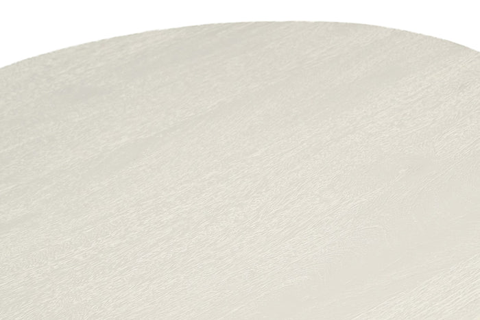 Livingfurn - Salontafel Ivoor Mangohout - 120x70x36cm - Patrice