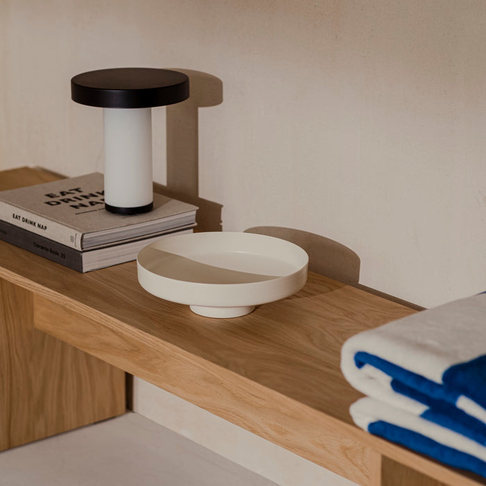 noo.ma VILU Stalen kom - Piazza Beige