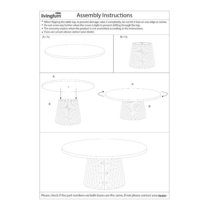 Livingfurn Patrice 50cm