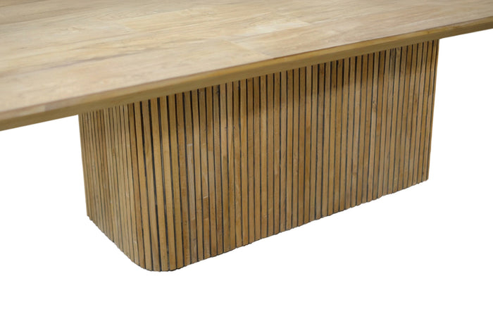 Livingfurn - Salontafel Naturel Teakhout - 120x70x36cm - Lausanne
