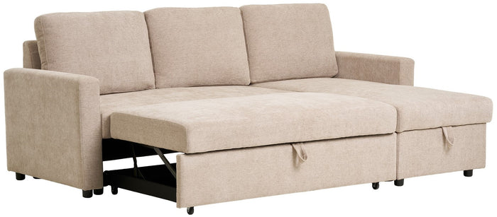 House Nordic Belfast Zand 2-Zits + Chaise Lounge Slaapbank