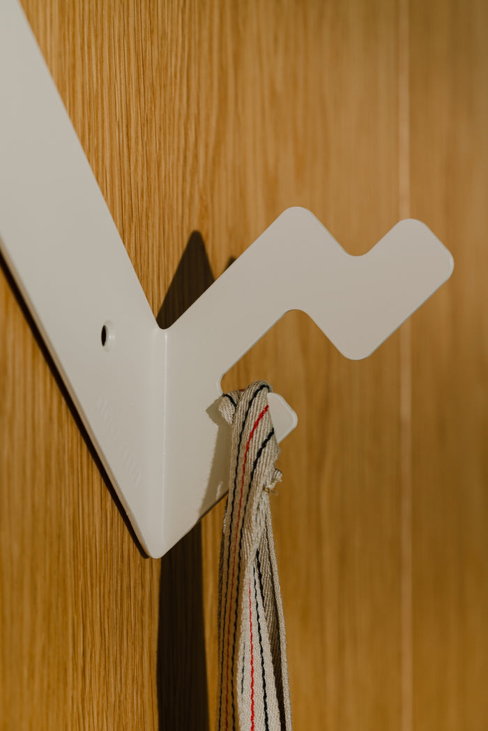 noo.ma GLIPS wandkapstokken set van 3 - Piazza Beige