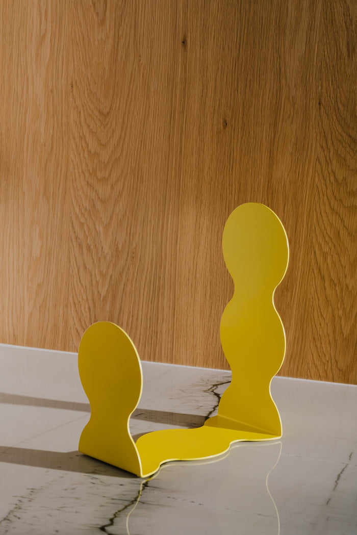 noo.ma FALA Boekensteun - Mellow Yellow