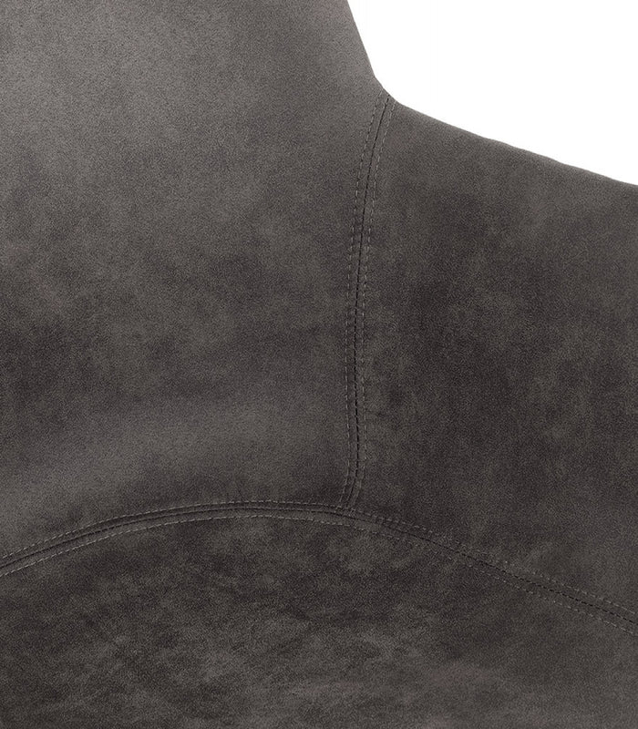 ALTEREGO DERBY Stoel met armleuningen - Grijs