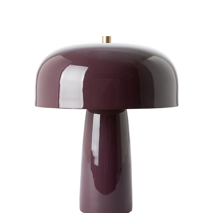 Sissy-Boy Donkerpaarse cupola tafellamp