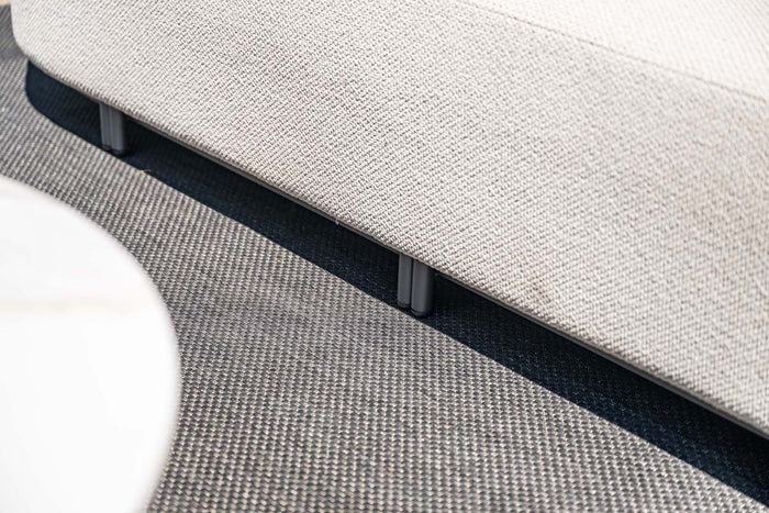 Set van twee tafels Monte Carlo - c. black - Centostone Venice white