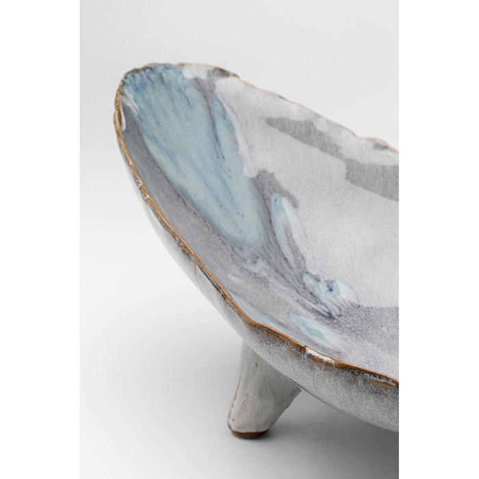 Kare Design Mina serveerschaal - blauw - 15cm