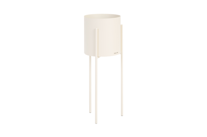 noo.ma MAKI Bloempot - lang - Piazza Beige