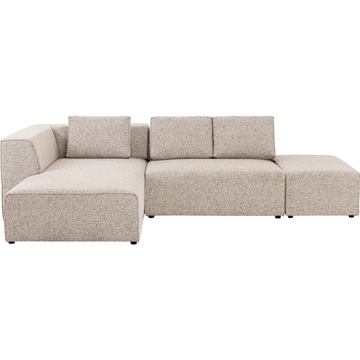 Kare Design Infinity Hoekbank - links - machiato