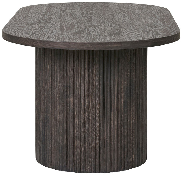 House Nordic Boavista Ovale Salontafel Donkerbruin
