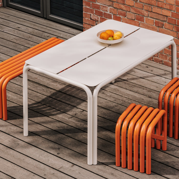 noo.ma NOKK Outdoor zitbank - Orange Peel