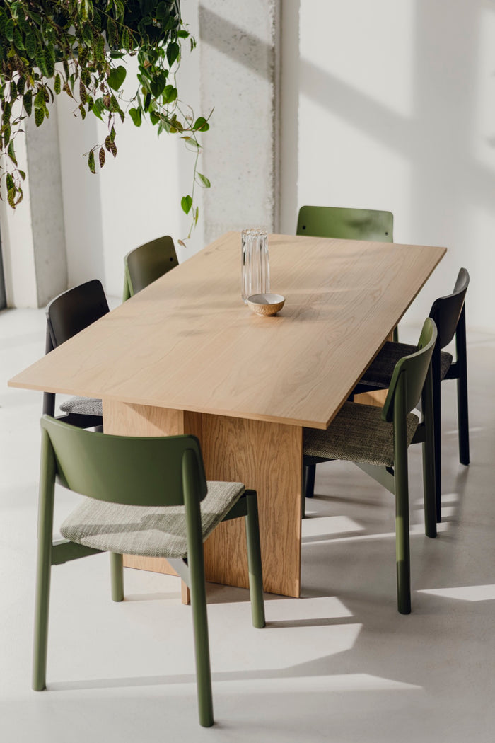 noo.ma WEM Gestoffeerde stoel - Forest Green