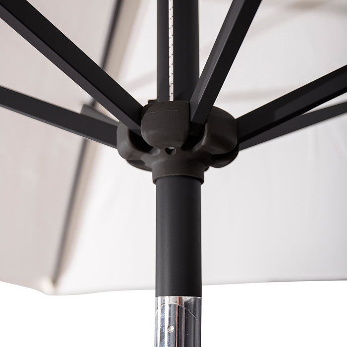 Nest outdoor Brandon Verstelbare Parasol Wit Ø 300 cm