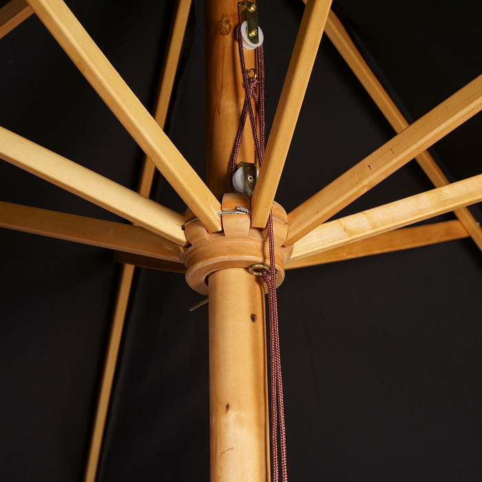 Nest outdoor Harald Parasol Zwart Ø 300 cm