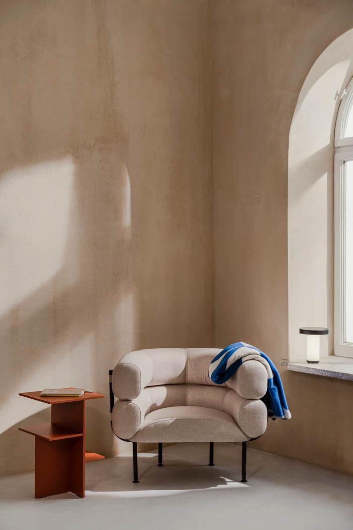 noo.ma ATIK Bijzettafel - Terracotta Blush