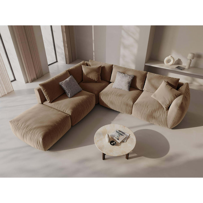 Micadoni Hoekbank Christ 4-zits links velvet