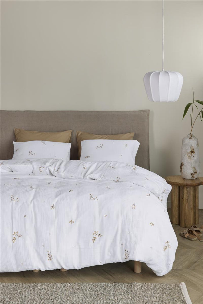 Beddinghouse Evi dekbedovertrek - 200x200|220 - Naturel