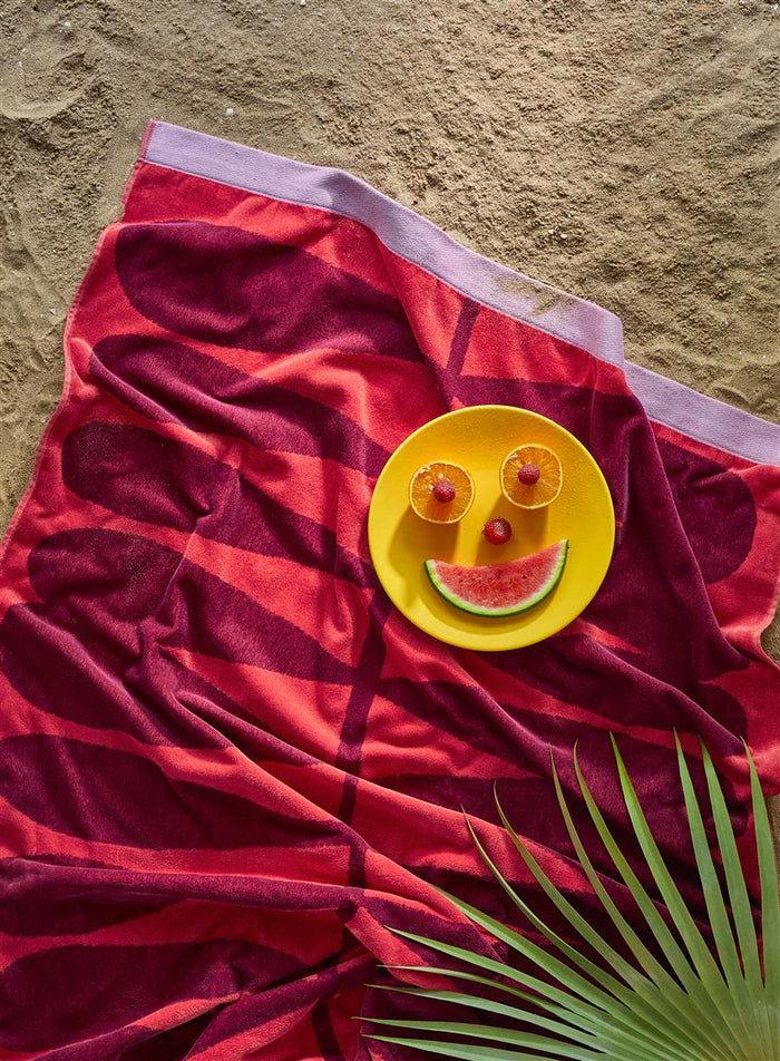 KAAT Amsterdam Coral Cave Strandlaken - 100x180 cm - Multi