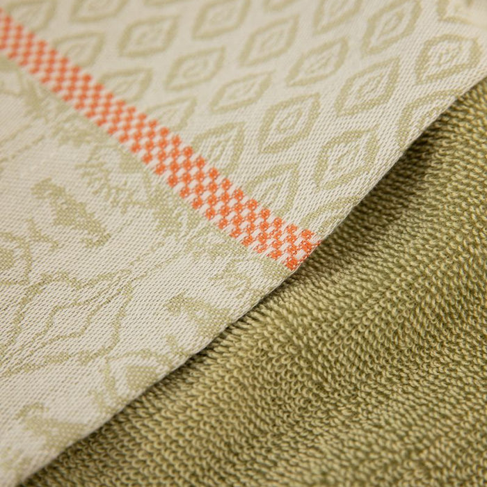 Sissy-Boy Groene handdoek en theedoek