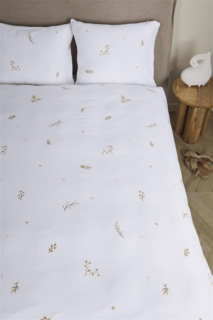 Beddinghouse Evi dekbedovertrek - 140x200|220 - Naturel