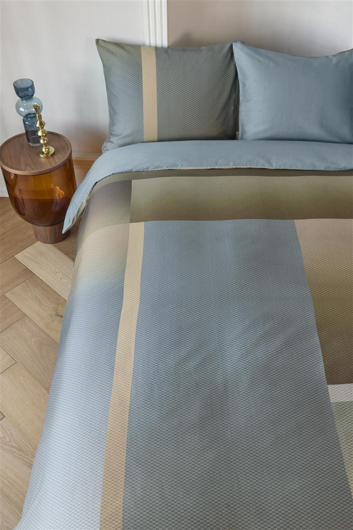 Kardol Sloane Square dekbedovertrek - 240x200|220 - Blauw Grijs