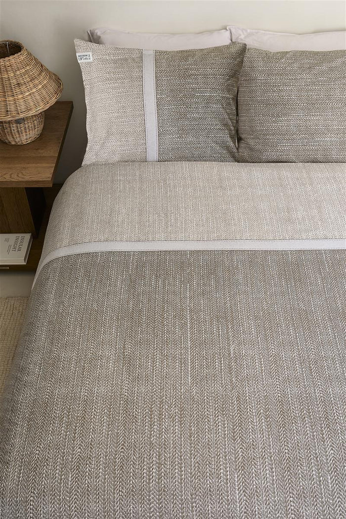 Riviera Maison Amsterdam Loft dekbedovertrek - 260x200|220 - Zand