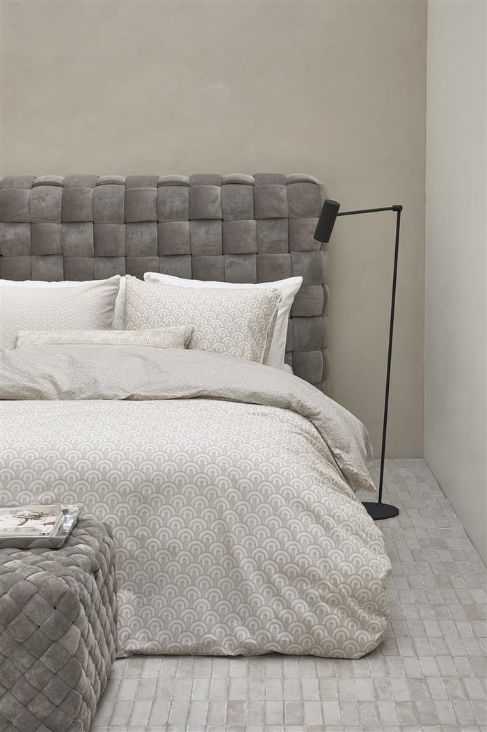 Riviera Maison Arched dekbedovertrek - 260x200|220 - Zand