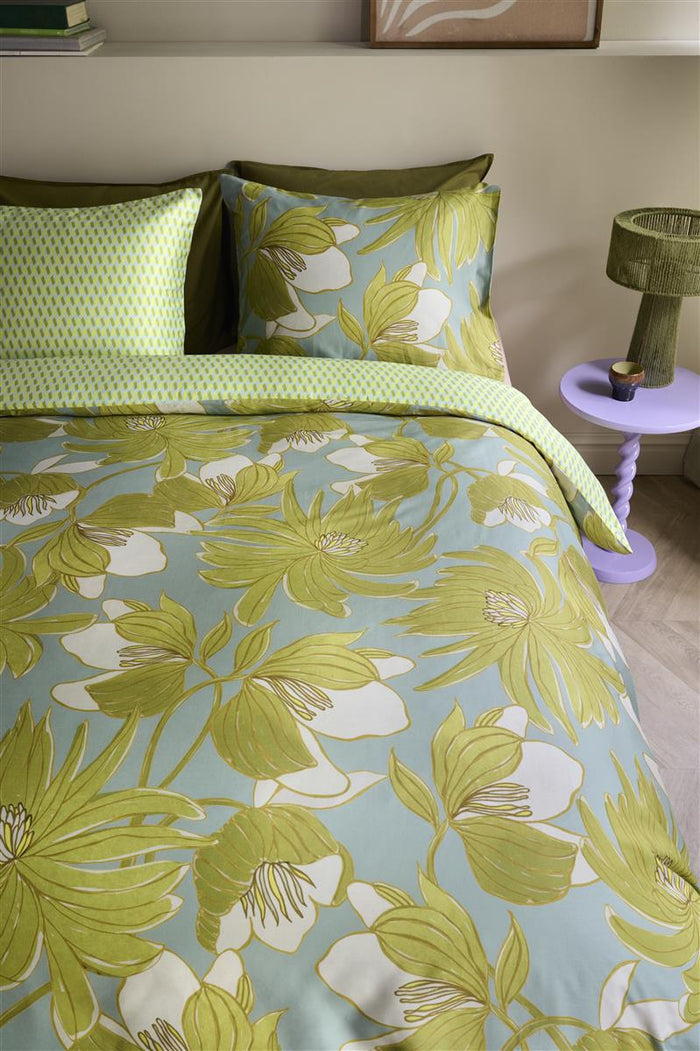 Oilily Melodi dekbedovertrek - 260x200|220 - Groen