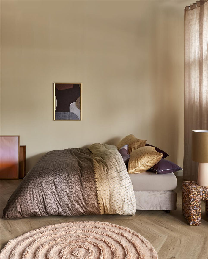 Beddinghouse Ariel dekbedovertrek - 260x200|220 - Lichtpaars