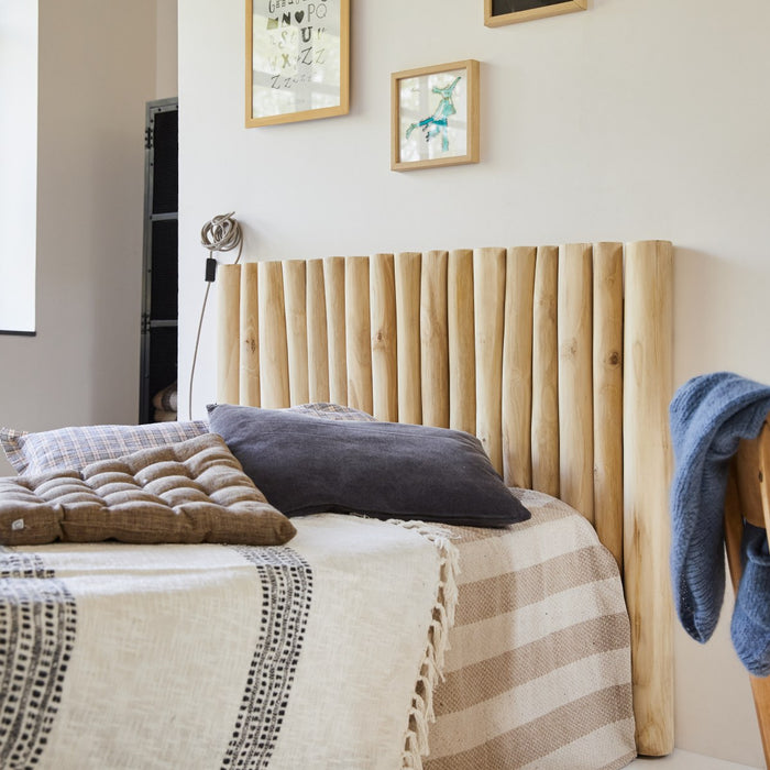 Tikamoon - Hoofdeinde voor kinderkamer van massief teakhout 120 cm