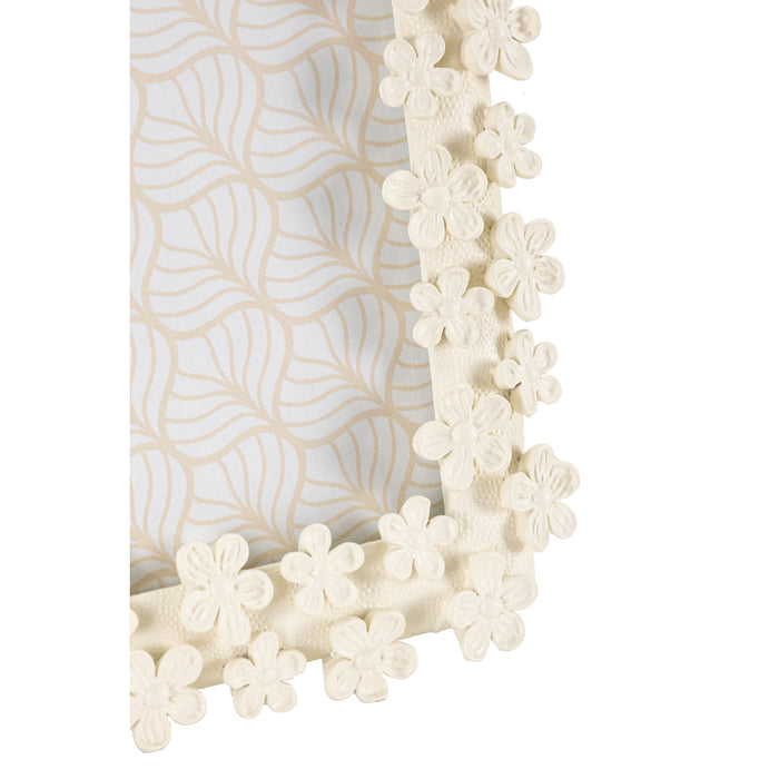 Filly - Beige harsfotolijst met bloemen