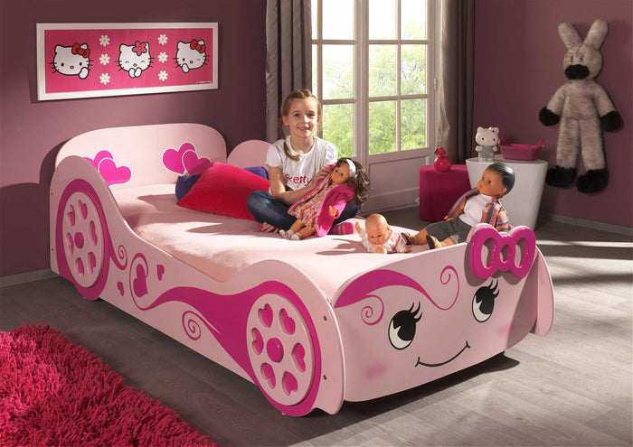 Vipack Autobed Love Car - roze