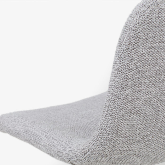 Nolon Nino-Mats Barkruk Lichtgrijs - Wit Onderstel - 65 cm