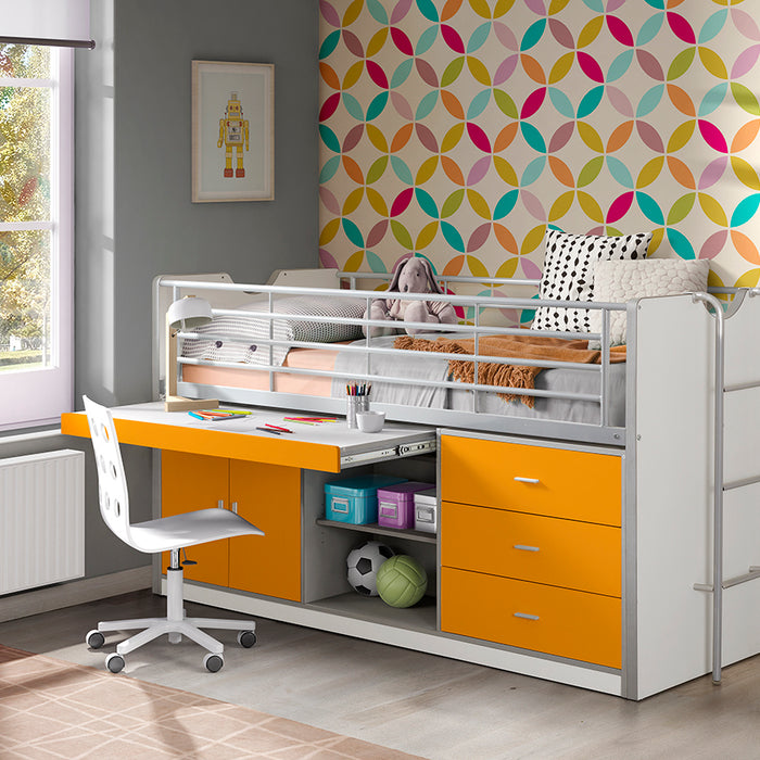 LUCEVI - Bonny 95 Halfhoogslaper 90x200cm - Oranje